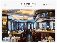 Tablet Screenshot of caprice-holdings.co.uk
